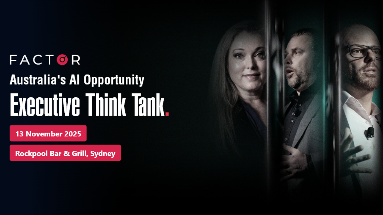 Australia's AI Opportunity Executive Think Tank campaign artwork