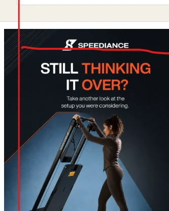 Speediance Gym Monster 3 authentic mobile campaign artwork